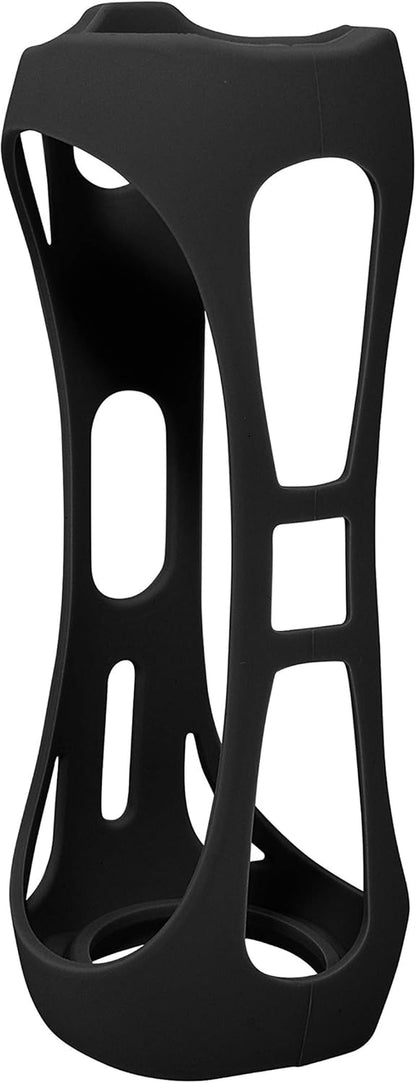 Featured Silicon Sleeve for JBL FLIP 5 Waterproof Portable Bluetooth Speaker, More Protective and and Real Sound Design (Black)