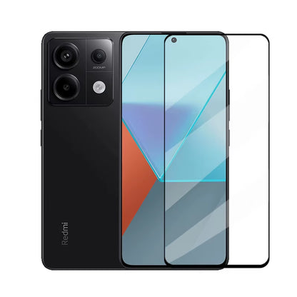 6In1 Glass for Redmi Note 13 Pro Full Cover Tempered Glass Redmi Note 13 Pro Screen Protector Phone Lens Film Redmi Note 13 Pro