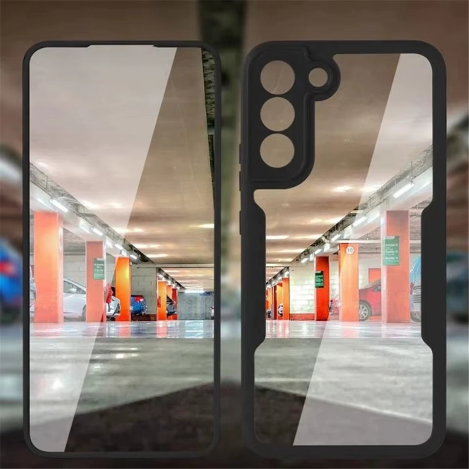 360 Full Cover Case for Samsung S25 Ultra S23 plus S21 S20 S25 Edge Funda for Samsung S24 Ultra S25 Screen Protector Phone Cover