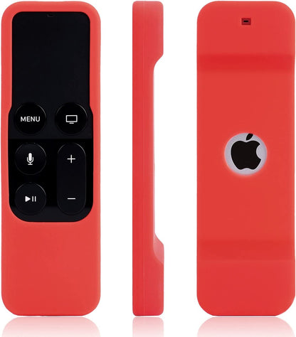 Apple TV Siri Remote Case with Lanyard (Rose Red) - 4Th/5Th Gen